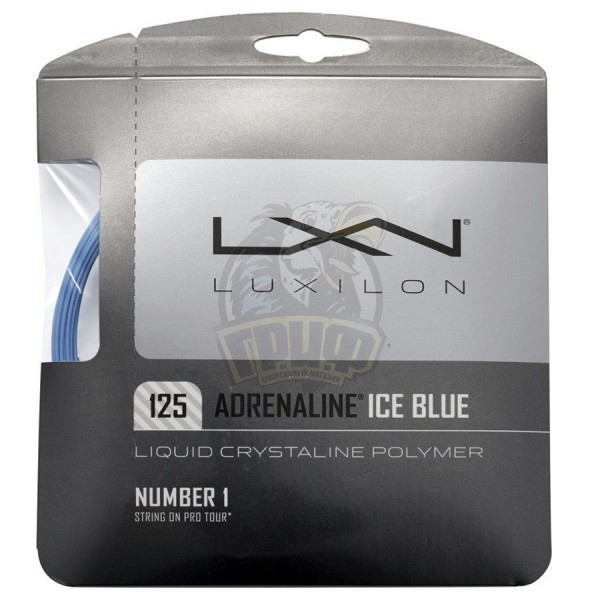Струна теннисная Luxilon Adrenaline 1.25/12.2 м (голубой) (арт. WRZ992501)