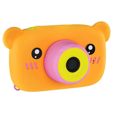 Детский фотоаппарат Мишка (оранжевый) - фото 1 - id-p130657329