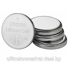 Батарейки литиевый дисковый Verbatim CR2032, 4 шт