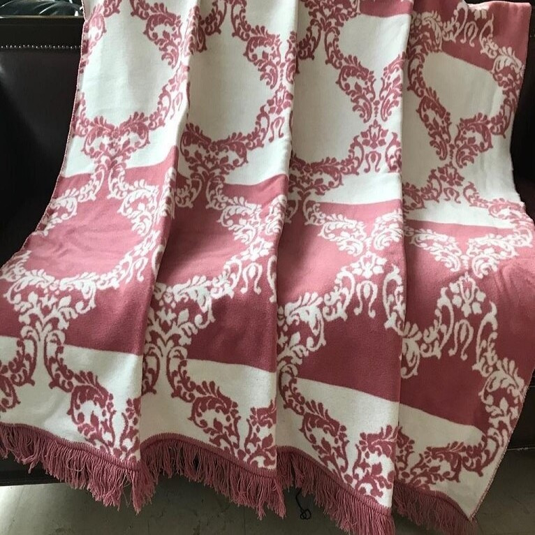 Хлопковый плед DO&CO 200x220 MELO арт. 10374