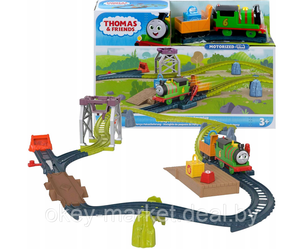 Игровой набор Thomas & Friends Томас и его друзья Моторизированная трасса с паровозиком HGY78/HGY80 - фото 6 - id-p188596275