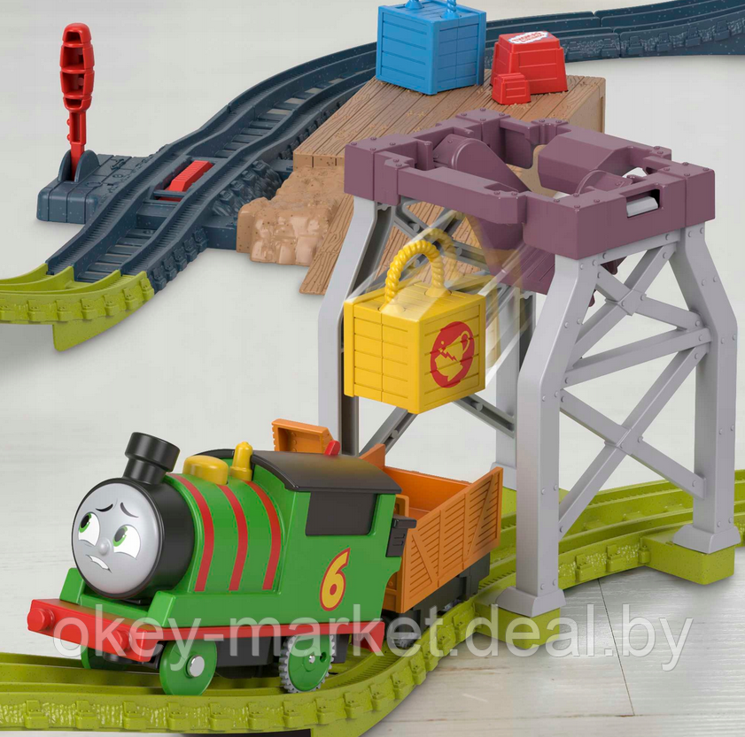 Игровой набор Thomas & Friends Томас и его друзья Моторизированная трасса с паровозиком HGY78/HGY80 - фото 8 - id-p188596275