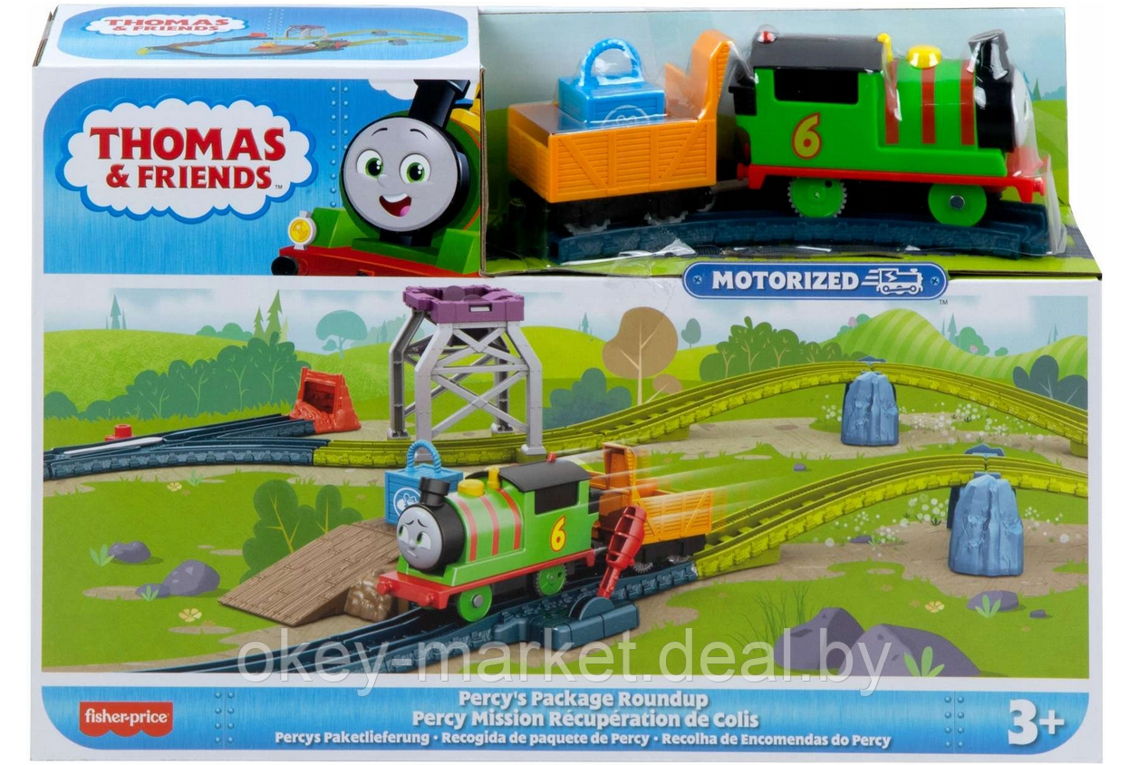 Игровой набор Thomas & Friends Томас и его друзья Моторизированная трасса с паровозиком HGY78/HGY80 - фото 9 - id-p188596275