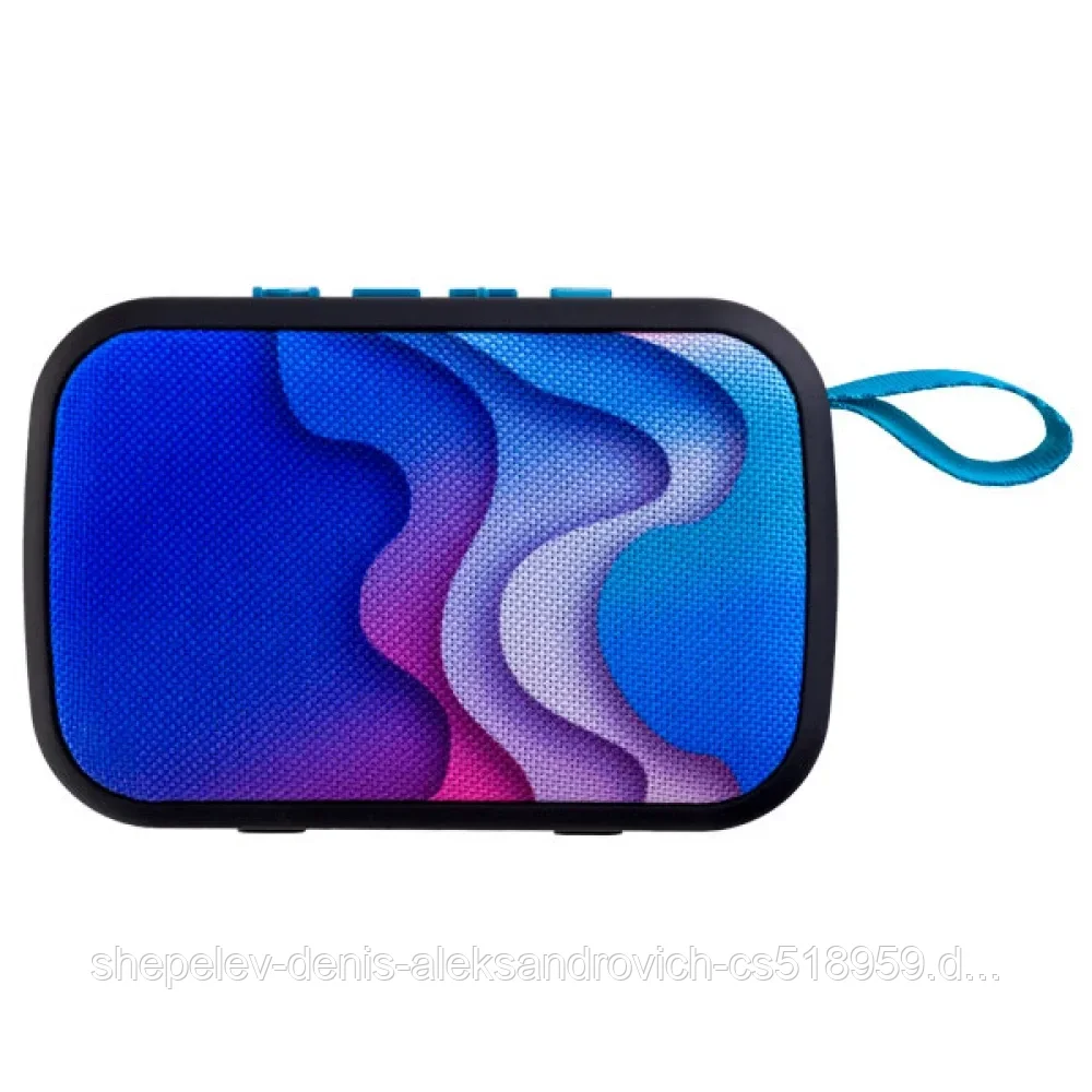 Беспроводная колонка Perfeo «ZENS» PF_A4974 MP3, microSD, USB, AUX, мощность 5Вт, 500mAh, волны