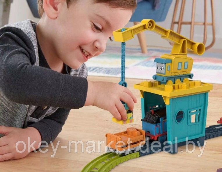 Игровой набор Thomas & Friends Томас и его друзья Карли и Сэнди HDY58 - фото 7 - id-p188597087