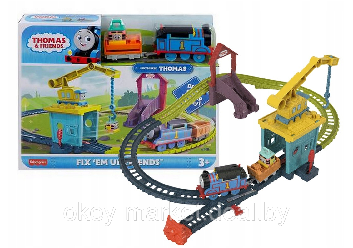 Игровой набор Thomas & Friends Томас и его друзья Карли и Сэнди HDY58 - фото 2 - id-p188597087