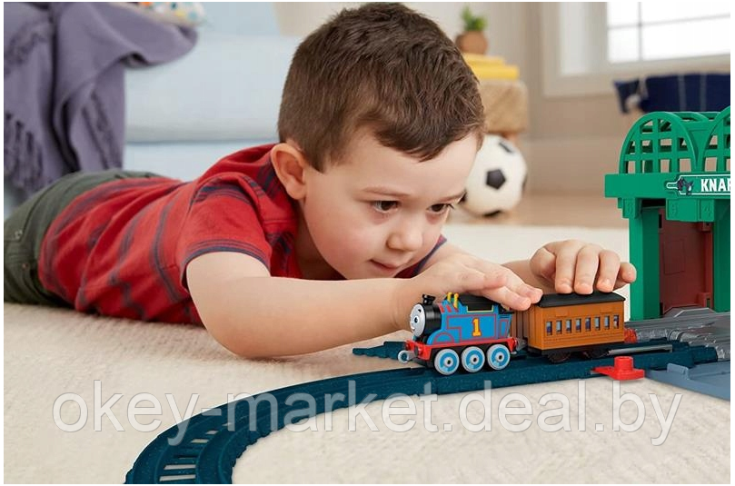 Игровой набор Thomas & Friends Томас и его друзья Кнэпфордская станция HGX63 - фото 5 - id-p188597485