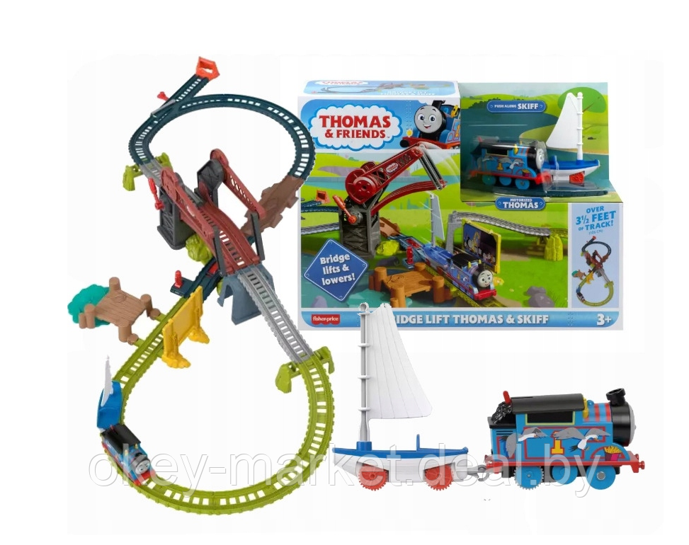 Игровой набор Thomas & Friends Разведение моста HGX65 - фото 3 - id-p188598415