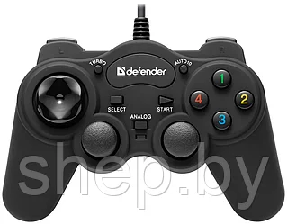 Геймпад Defender Game Racer Turbo RS3 USB-PS2/3