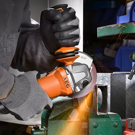 Угловая шлифмашина AEG Powertools WS 10-115, фото 2