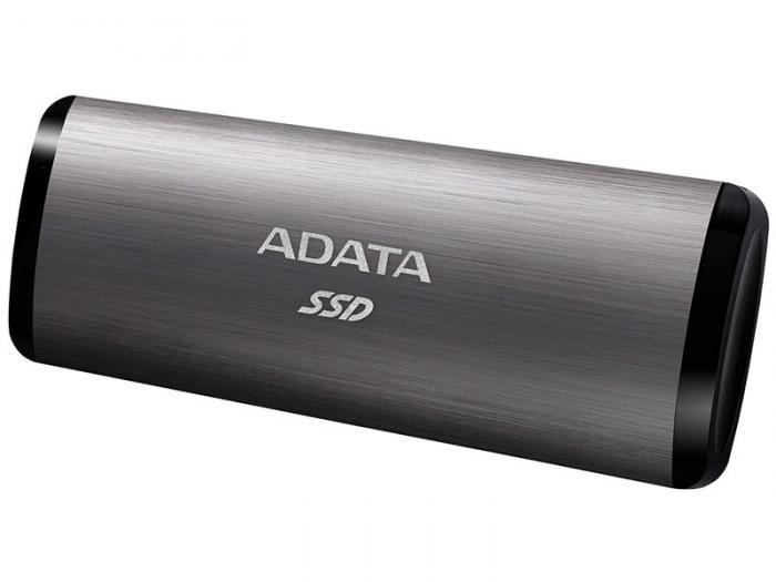 Внешний SSD жесткий диск A-Data SE760 1Tb Titanium ASE760-1TU32G2-CTI - фото 1 - id-p184443907