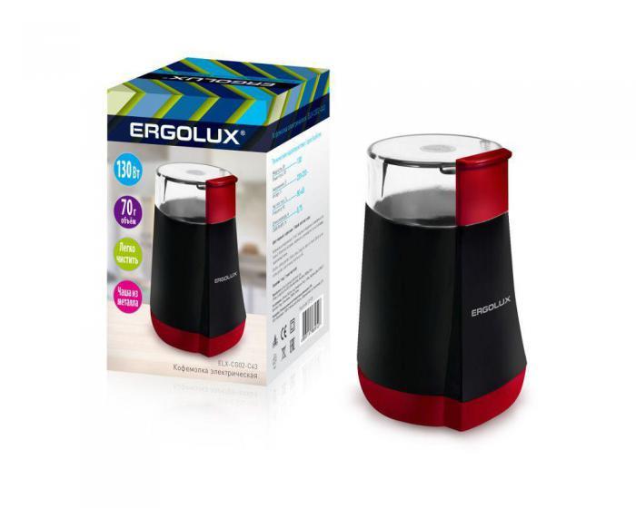 Кофемолка электрическая мощная ERGOLUX ELX-CG02-С43 мельница для кофе специй дома