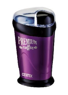 Кофемолка электрическая мощная CENTEK CT-1358 фиолетовый - фото 1 - id-p188236444