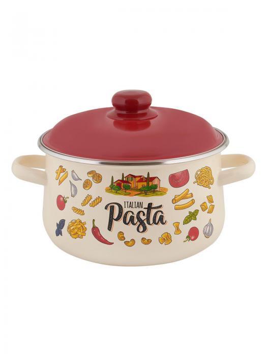 Кастрюля эмалированная APPETITE Pasta ITALIAN 2,0л 1с45я