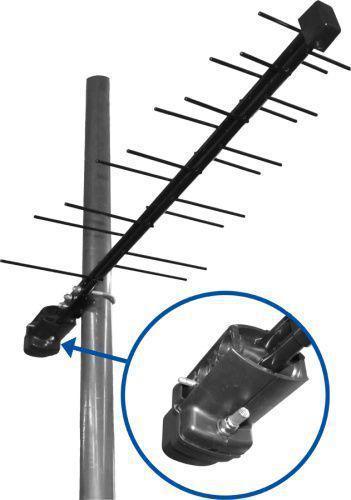 Дельта Н111А.02F 12V б/к (активная, DVB-T2, 27,5 дБ, ,Без Б/П ,пакет)