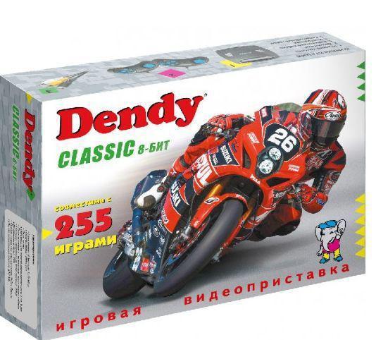 Портативная игровая приставка консоль DENDY Classic + 255 игр Денди Сюбор 8 бит - фото 2 - id-p188233462