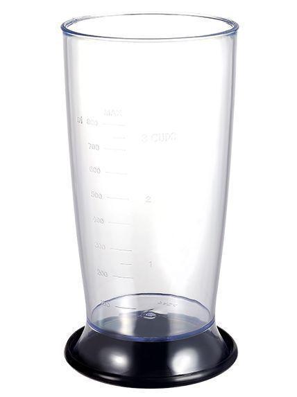 Блендер погружной мощный металлический профессиональный ручной с чашей BQ HB420PS - фото 4 - id-p188230254