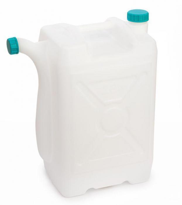 Канистра пластиковая пищевая для воды АЛЬТЕРНАТИВА М565 со сливом 25 литров - фото 2 - id-p188235280