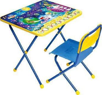 Набор детской мебели НИКА Детский комплект Nika КП/8 Математика в космосе комплект стул и стол