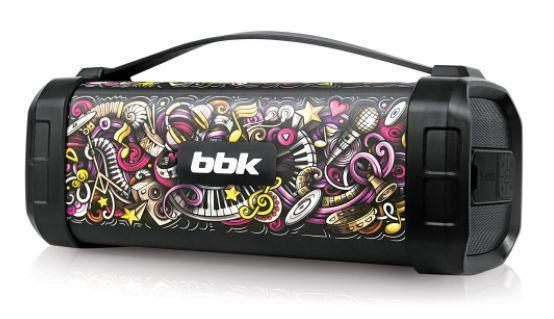 Портативная переносная блютуз беспроводная колонка BBK BTA604 Bluetooth акустическая система для телефона - фото 1 - id-p188227701