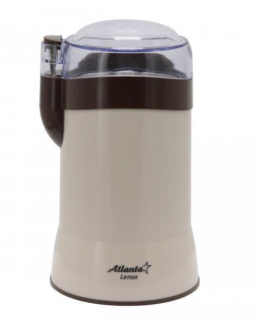 Кофемолка электрическая мощная ATLANTA ATH-3397 коричневый - фото 1 - id-p188230647
