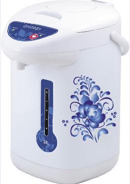 Термопот ENERGY TP-602 чайник-термос электрический гжель белый - фото 1 - id-p188235868