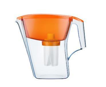 Фильтр-кувшин для очистки воды АКВАФОР ЛАЙН оранжевый - фото 1 - id-p188235922