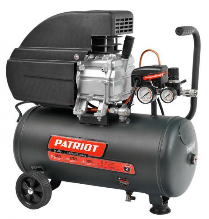 Компрессор воздушный для гаража PATRIOT 525301945 PROFESSIONAL 24-320 поршневой масляный