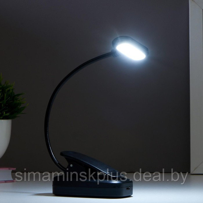 Светильник 16108/1 LED USB черный 5,3х8,2х22,5 см - фото 2 - id-p188601986