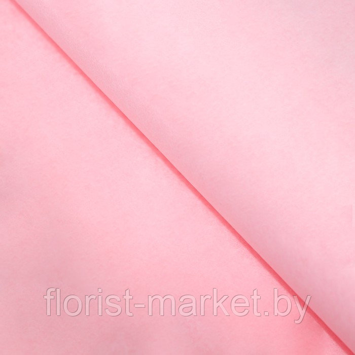 Бумага в листах "Тишью" 50*66 (10 шт.), нежно-розовый