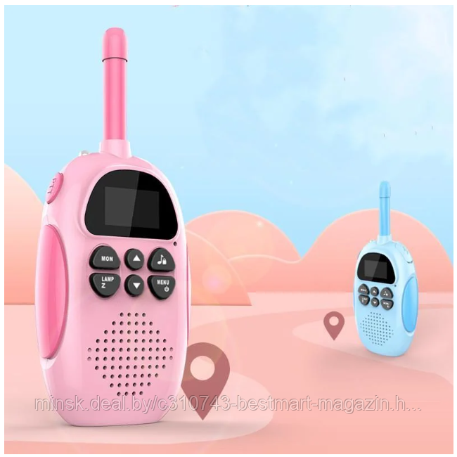 Детские рации Kids walkie talkie | 2 РАЦИИ В КОМПЛЕКТЕ - фото 3 - id-p188607664