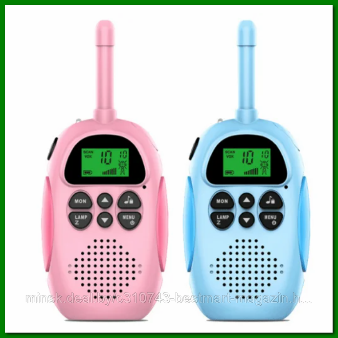 Детские рации Kids walkie talkie | 2 РАЦИИ В КОМПЛЕКТЕ - фото 1 - id-p188607664