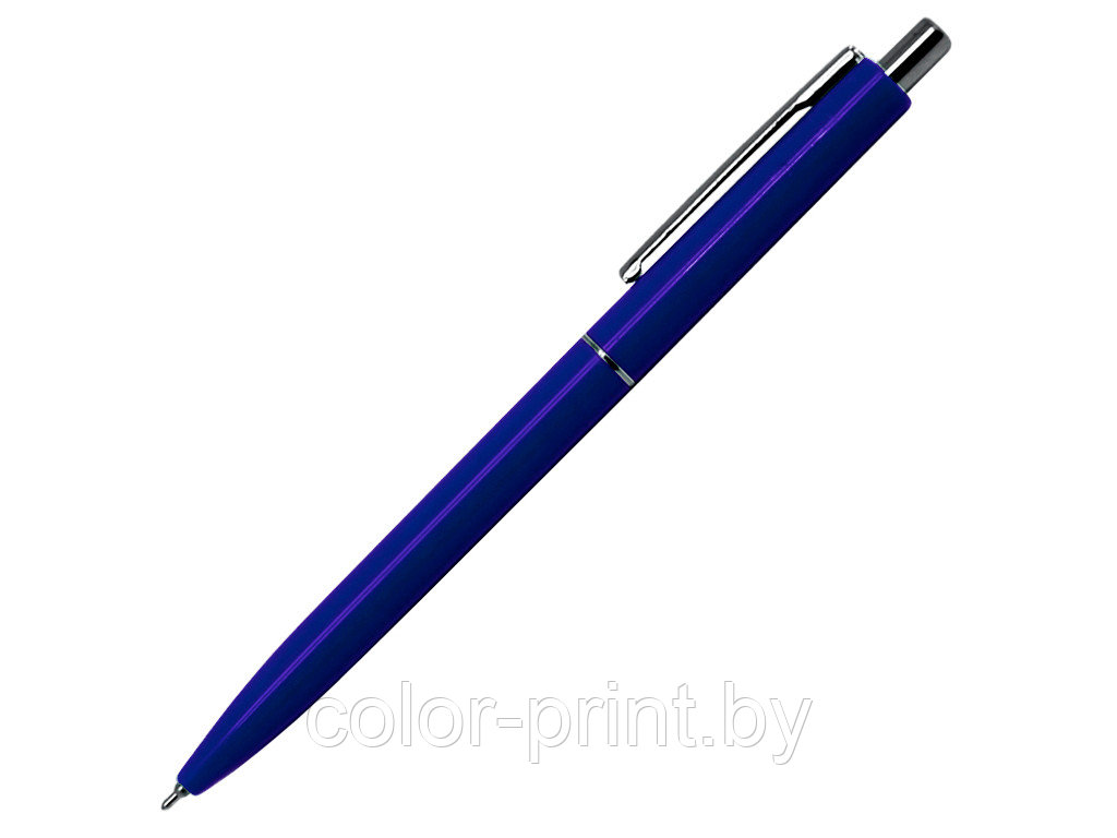 Ручка шариковая, пластик, синий/серебро, Best Point