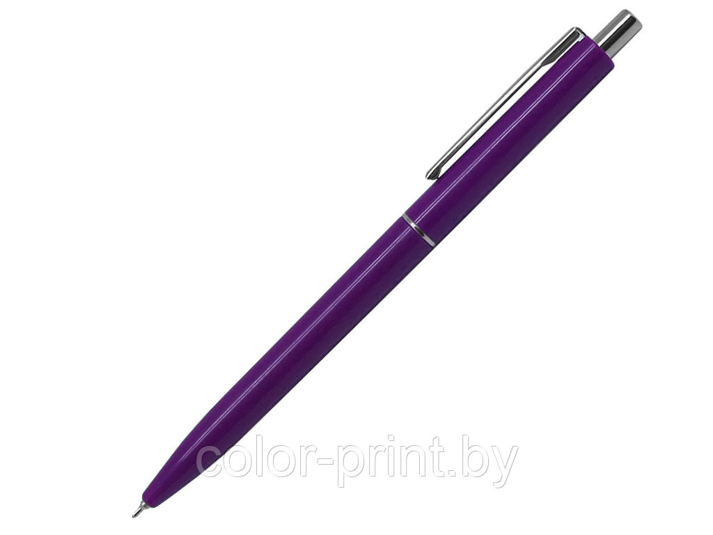Ручка шариковая, пластик, фиолетовый/серебро, Best Point