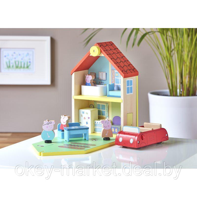 Деревянный игровой набор Домик с аксессуарами и фигуркой Peppa Pig - фото 6 - id-p188620352