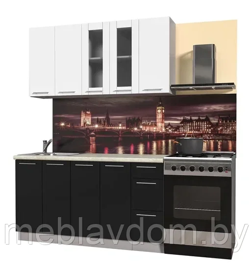 Кухня Мила Пластик 1,5м. Б