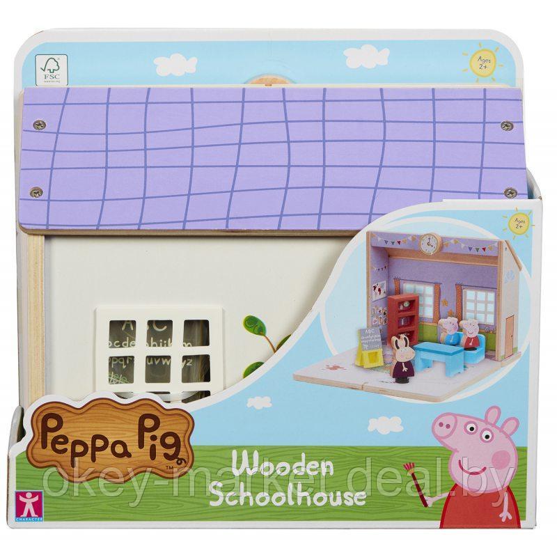 Деревянный игровой набор Школа с аксессуарами и фигурками Peppa Pig - фото 7 - id-p188620506
