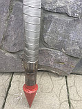 Фильтр для скважины «Игла» нержавейка с внутренней и внешней обмоткой. 1 дюйм с удлинителем (труба 32 мм.), фото 8