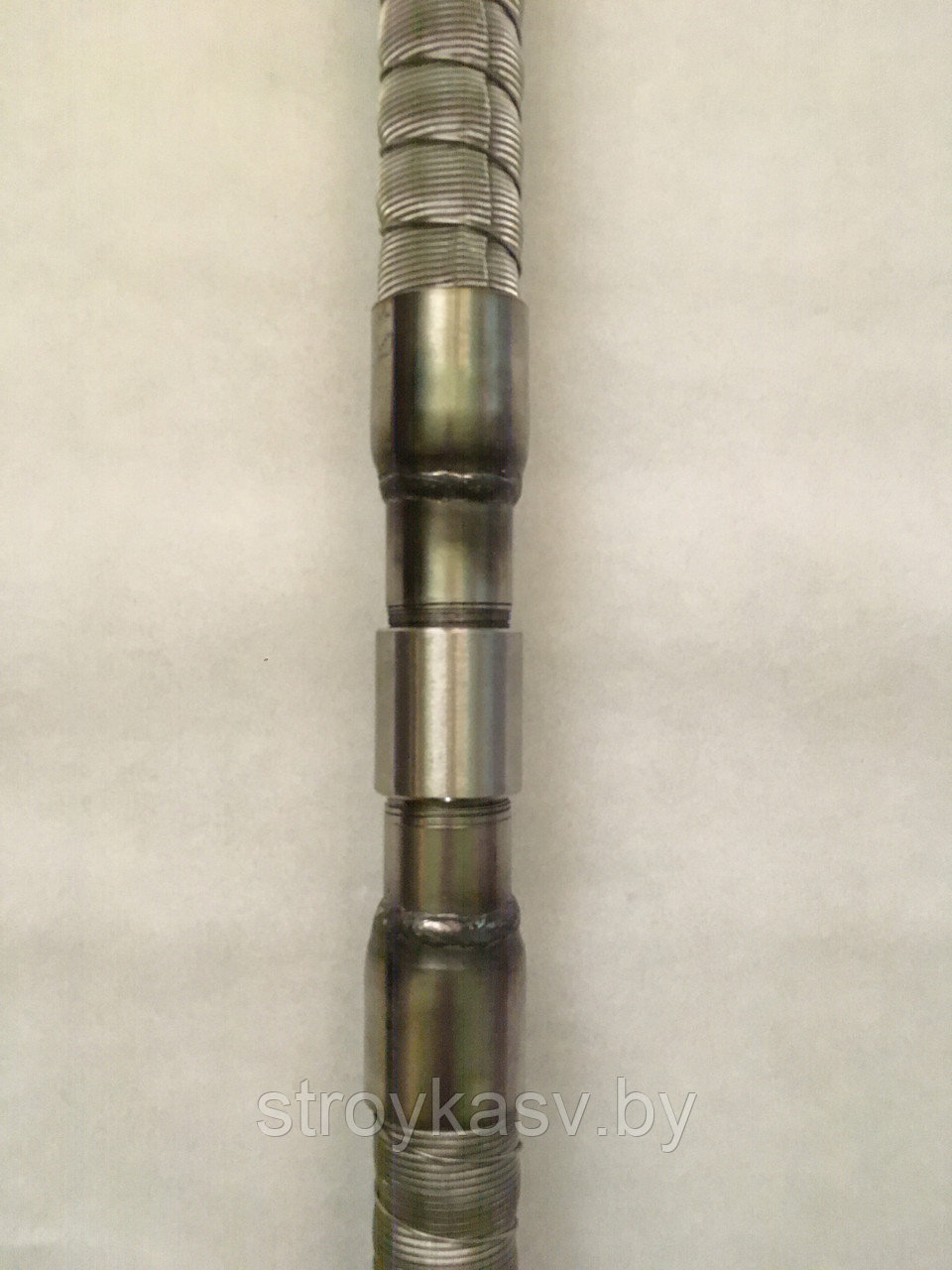 Фильтр для скважины «Игла» нержавейка с внутренней и внешней обмоткой. 1 дюйм с удлинителем (труба 32 мм.) - фото 2 - id-p188620599