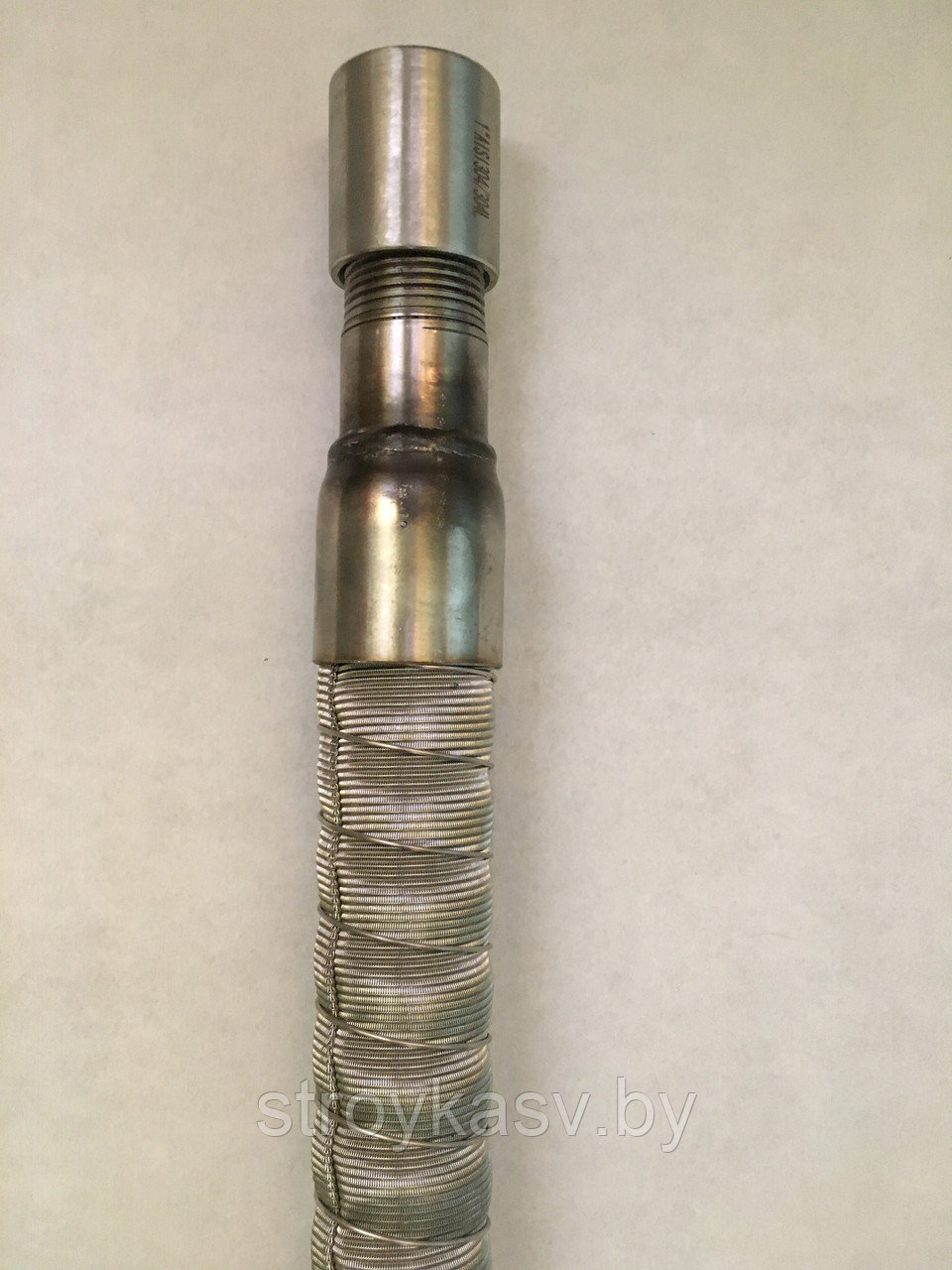 Фильтр для скважины «Игла» нержавейка с внутренней и внешней обмоткой. 1 дюйм с удлинителем (труба 32 мм.) - фото 3 - id-p188620599