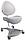 Растущий стул-кресло CooBee-138 Серый с чехлом, фото 3