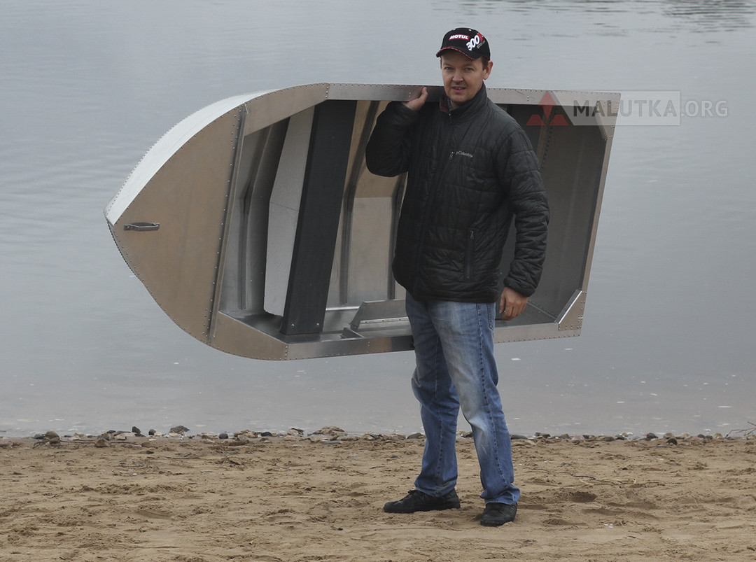 Алюминиевая лодка Малютка-Н 2.6 м. - фото 8 - id-p188623467