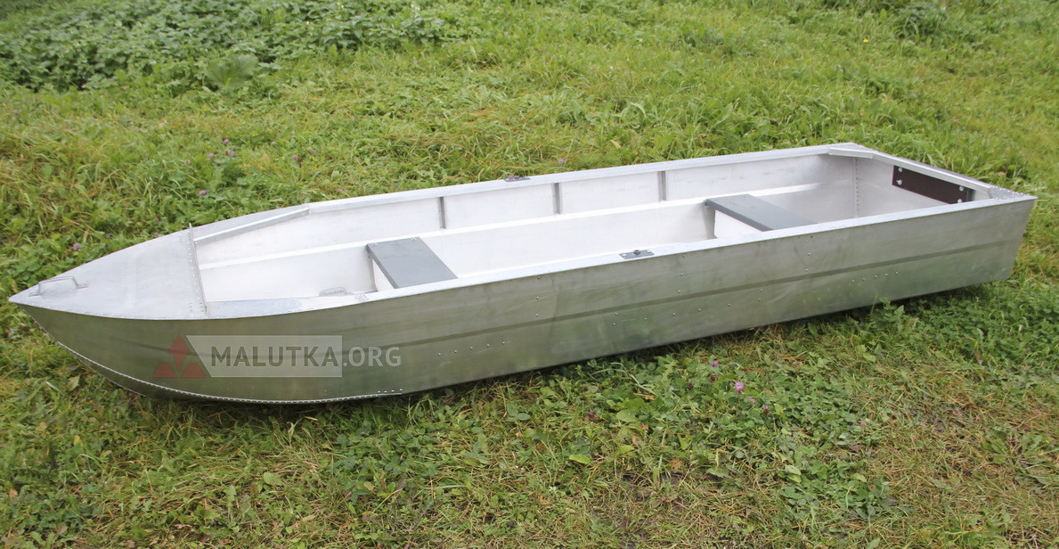 Алюминиевая лодка Малютка-Н 3.1 м., с транцем - фото 3 - id-p188623470