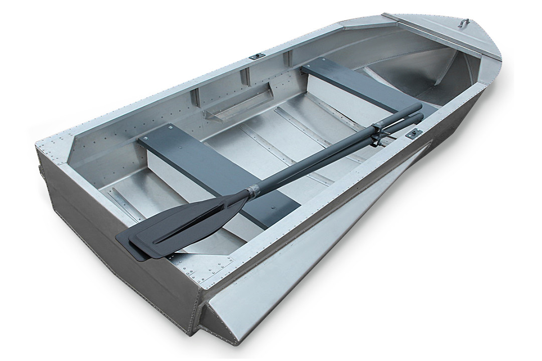 Алюминиевая лодка Малютка-Н 2.9 м., с булями - фото 1 - id-p188623472