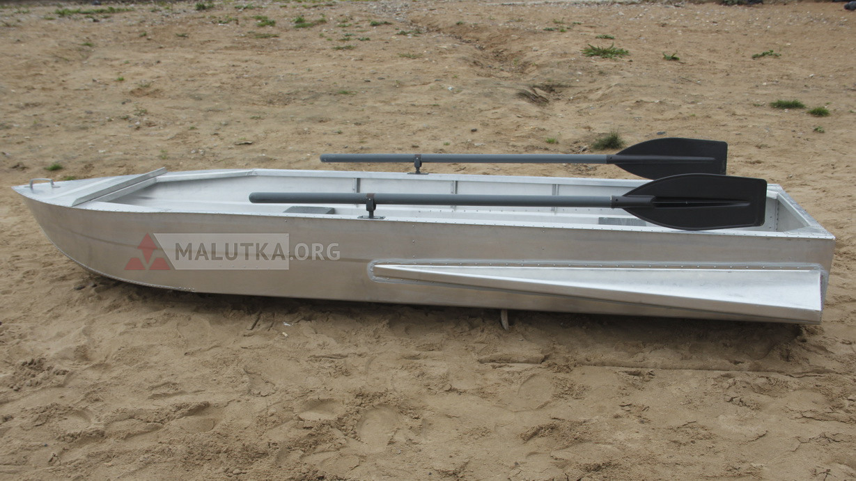 Алюминиевая лодка Малютка-Н 3.1 м., с булями - фото 2 - id-p188623473