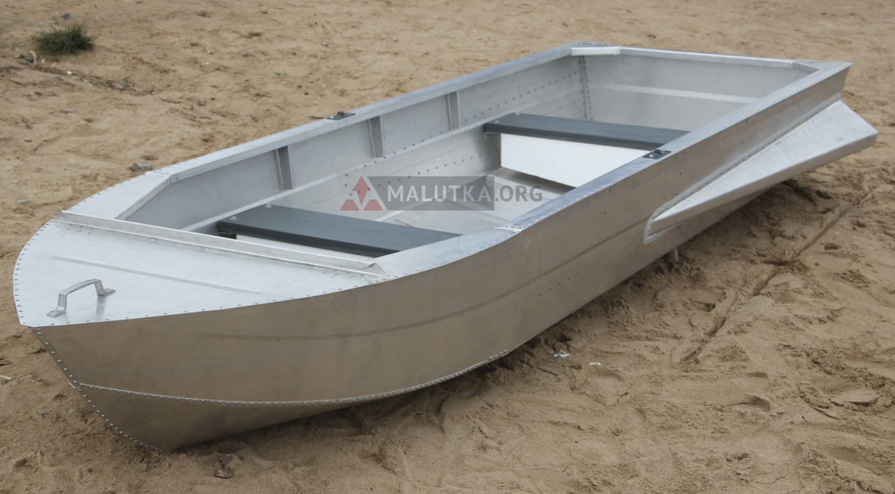 Алюминиевая лодка Малютка-Н 3.1 м., с булями - фото 6 - id-p188623473