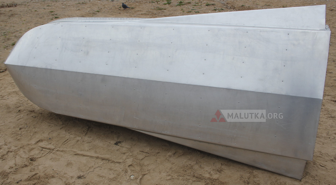 Алюминиевая лодка Малютка-Н 3.1 м., с булями - фото 9 - id-p188623473