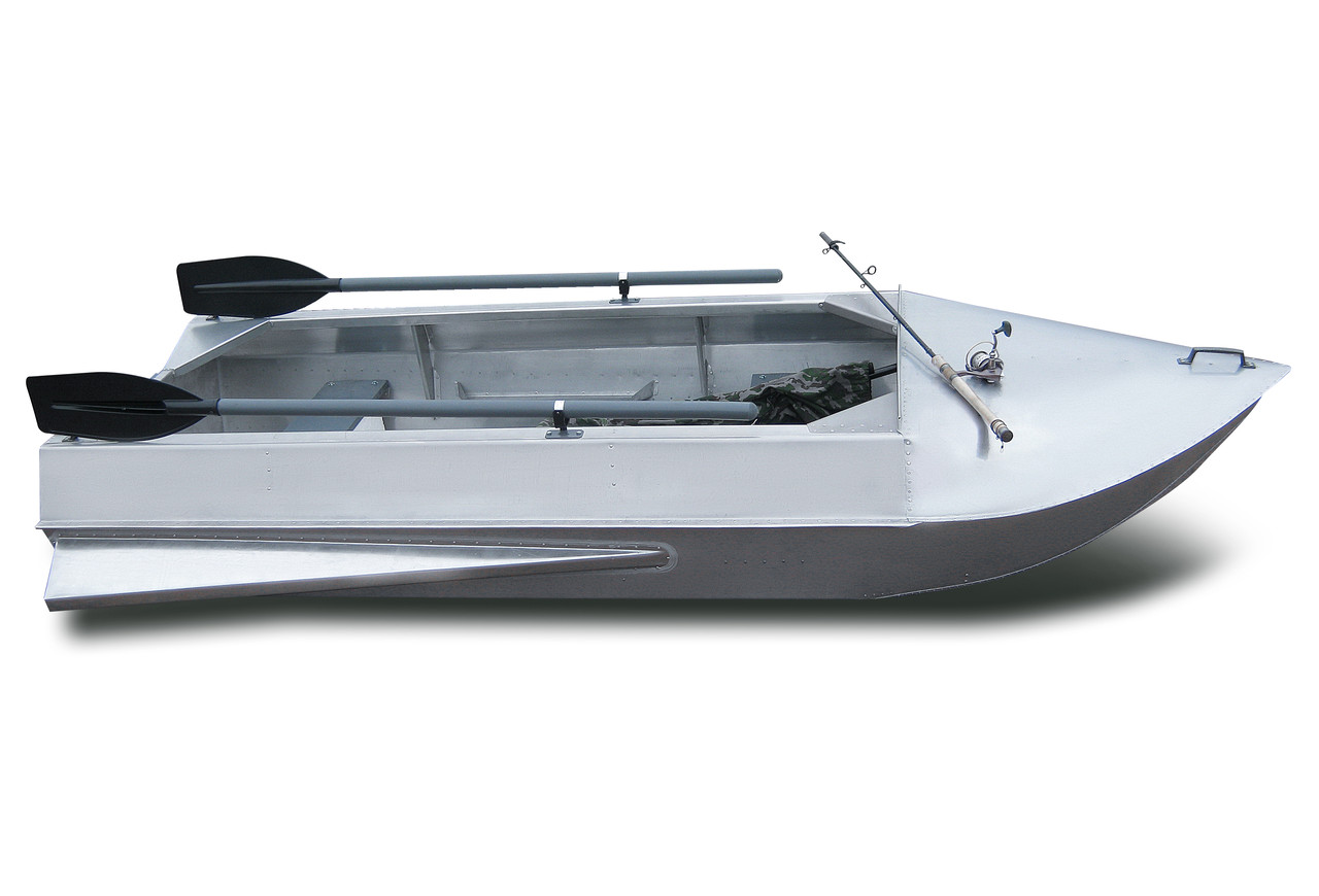 Алюминиевая лодка Романтика-Н 2.8 м., с булями - фото 1 - id-p188623478