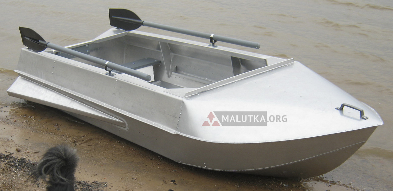Алюминиевая лодка Романтика-Н 2.8 м., с булями - фото 2 - id-p188623478