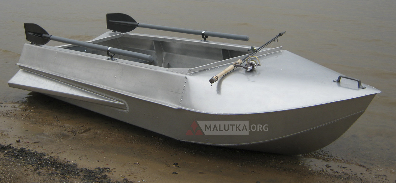 Алюминиевая лодка Романтика-Н 3.0 м., с булями - фото 1 - id-p188623479
